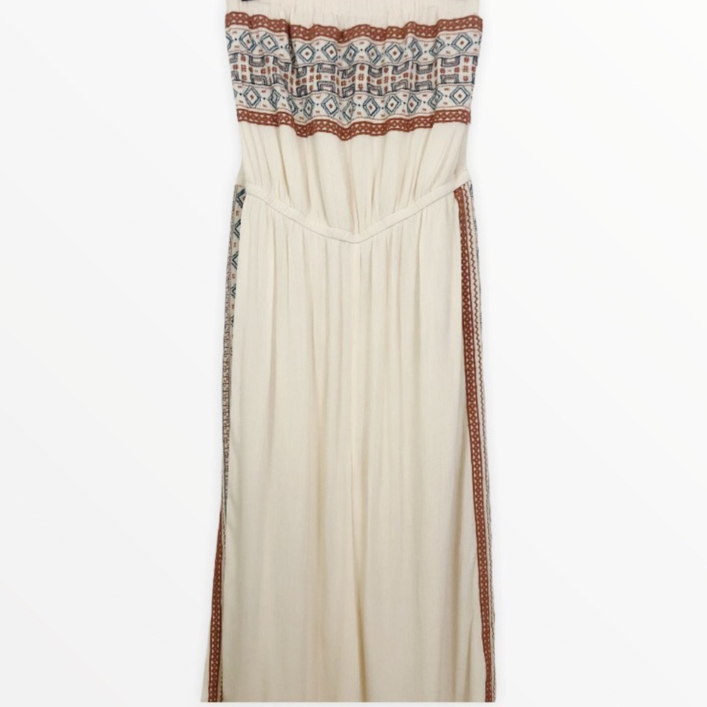 American Eagle Strapless Jumpsuit